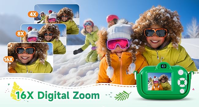 Kids Camera Boys Toys for 3 4 5 6 7 8 9 Years Old Boys, 48MP Dual Lens Kids Digital Camera Toddler Camera Christmas Birthday Gifts, 1080P HD Video Selfie Camera with 32G SD Card 24hrsmart